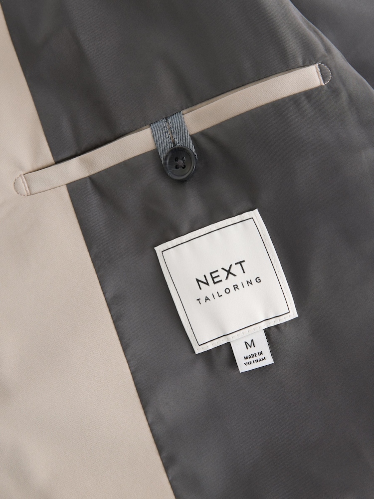 Neutral Smart Zip Through Shacket - Image 10 of 10