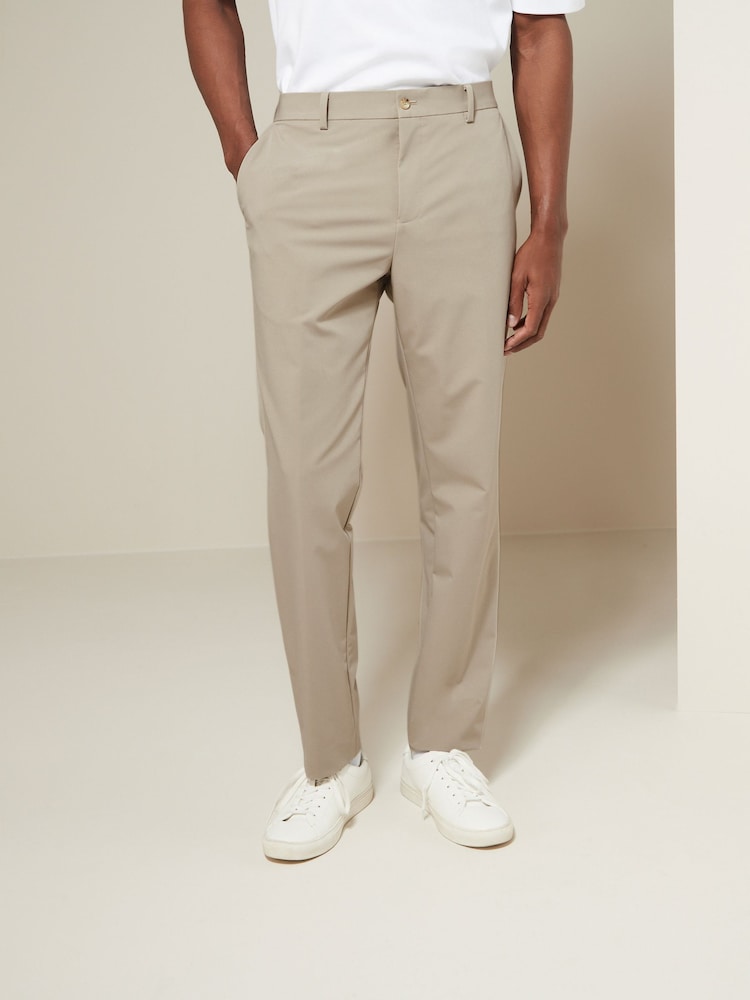 Neutral Smart Elasticated Trousers - Image 1 of 9