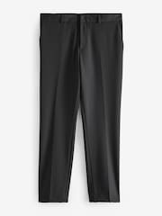Black Smart Elasticated Trousers - Image 6 of 9