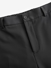 Black Smart Elasticated Trousers - Image 8 of 9