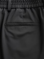 Black Smart Elasticated Trousers - Image 9 of 9