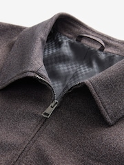 Бургундский - Smart Twill Zip Through Куртка-рубашка - Image 11 of 11