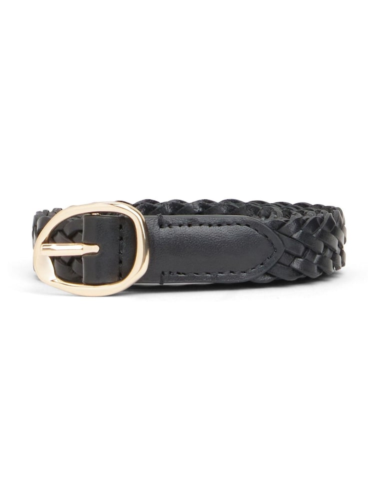 Tommy Hilfiger Sculpted Buckle Braided Leather Belt - Bild 4 von 4