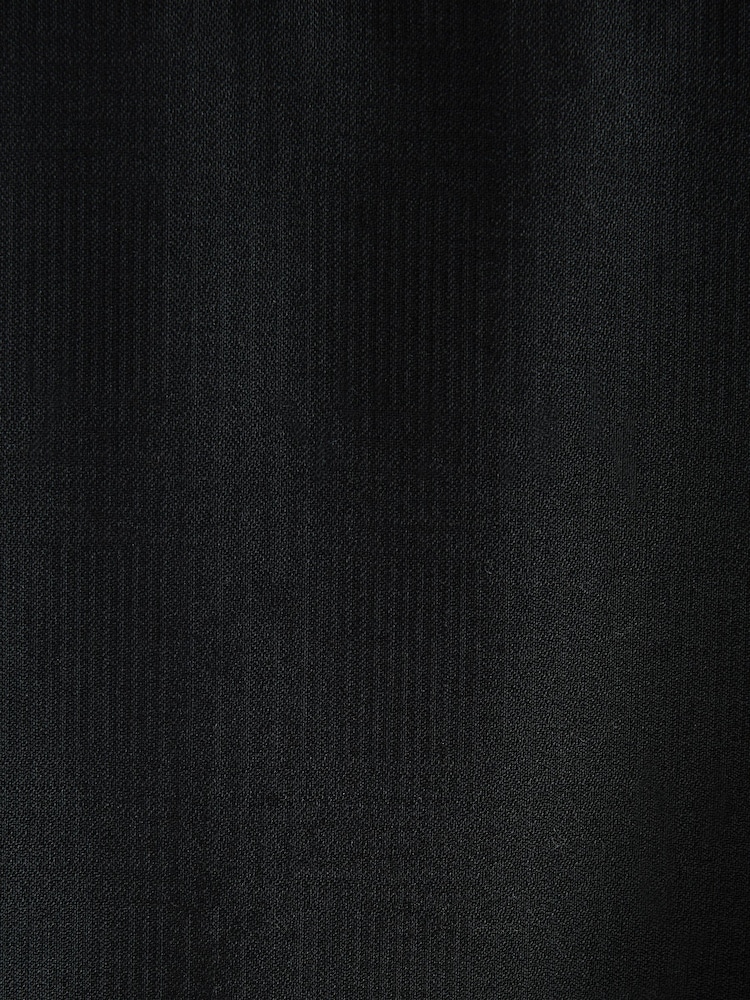 Noir - Coupe ajustée  Signature Marzotto Italian Fabric Carreaux Smoking Veste - Image 10 of 10
