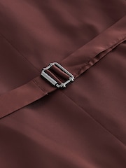 Charcoal Grey Trimmed Neppy Signature Nova Fides Suit Waistcoat - Image 6 of 6