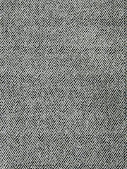 siva - ozek kroj Textured Herringbone moška obleka jakna; suknjič - Slika 9 iz 9