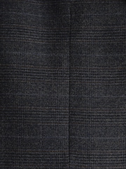 Bleu marine - Veste de costume à carreaux à coupe fine - Image 9 of 9