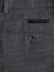 Bleu marine - Pantalon de costume skinny à carreaux - Image 8 de 9