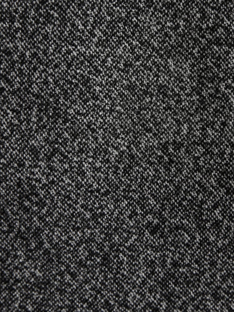 Charcoal Grey Slim Fit Donegal Suit Jacket - Image 11 of 11