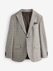 neutre - Veste de costume slim à carreaux - Image 11 de 15