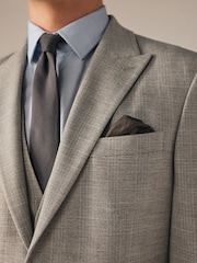 neutre - Veste de costume slim à carreaux - Image 2 de 15