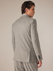 neutre - Veste de costume slim à carreaux - Image 6 de 15