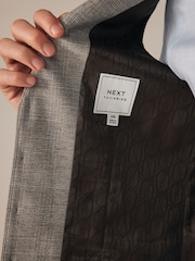 neutre - Gilet de costume slim à carreaux - Image 5 of 9
