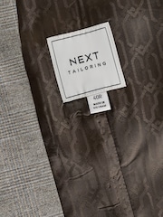 neutre - Gilet de costume slim à carreaux - Image 8 of 9
