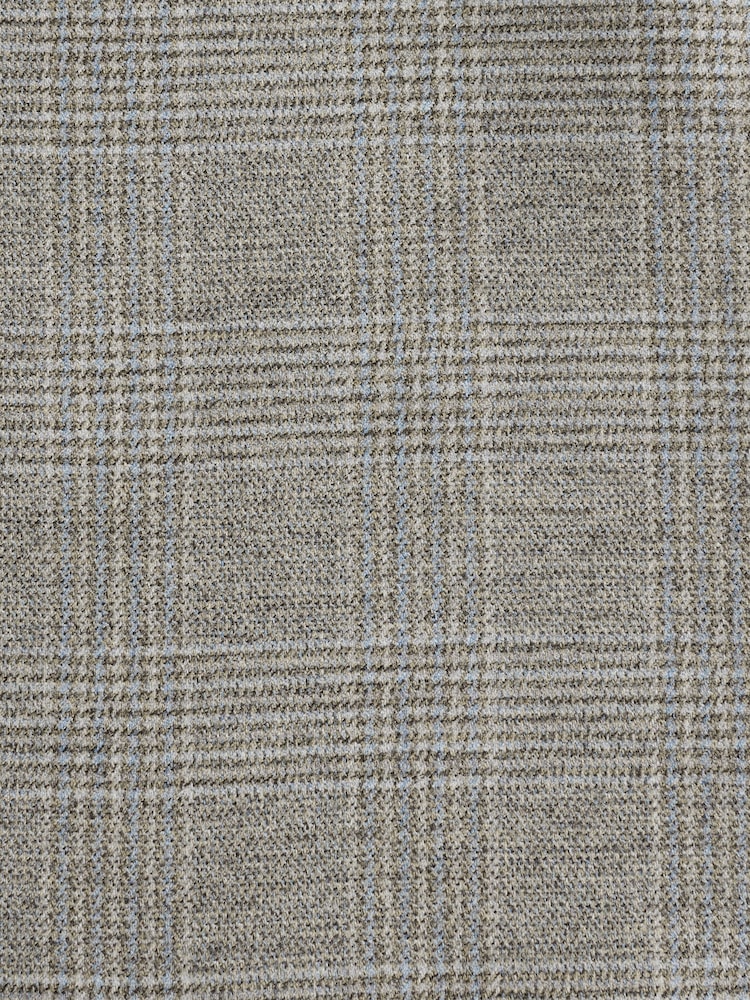 neutre - Gilet de costume slim à carreaux - Image 9 of 9