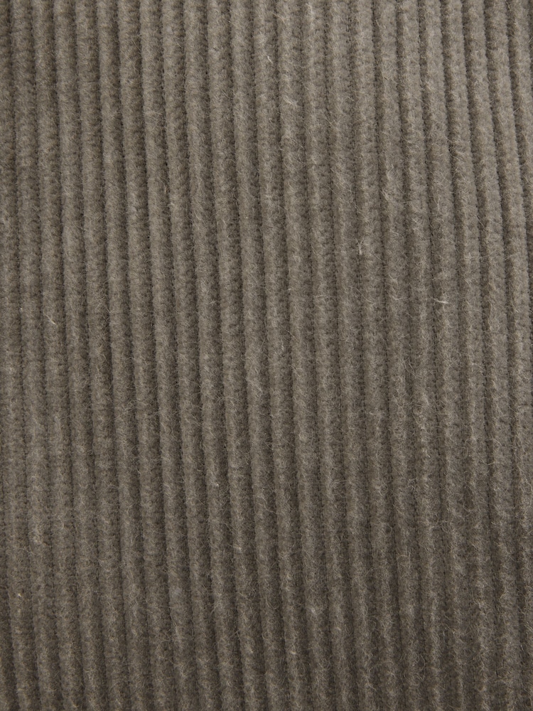 Neutral Slim Fit Cotton Corduroy Suit Jacket - Image 8 of 9