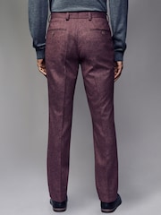 Rose - Standard - Coupe ajustée Wool Blend Donegal Pantalon de costume - Image 2 of 9
