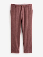 Rose - Standard - Coupe ajustée Wool Blend Donegal Pantalon de costume - Image 6 of 9