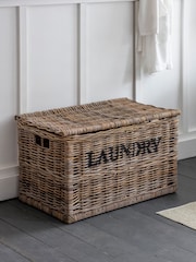 Garden Trading Natural Bembridge Dark & Lights Laundry Chest - Image 2 of 3
