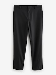 Noir - Pantalon Smart Flannel Coupe ajustée - Image 6 of 8
