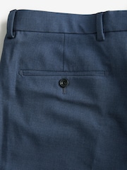 Bleu moyen - Slim Fit (Slim Fit) - Muscle FIt Motionflex Stretch Suit Trousers - Image 8 de 9