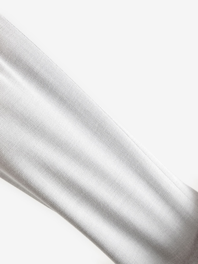 Light Grey - Slim Fit - Muscle FIt Motionflex Stretch Suit Trousers - Image 7 of 7 Light Grey - Slim Fit - Muscle FIt Motionflex Stretch Suit Trousers - Image 7 of 7