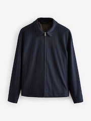 Bleu marine - Rayure Habillé Veste-chemise - Image 7 de 10