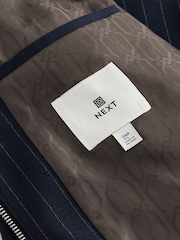 Bleu marine - Rayure Habillé Veste-chemise - Image 9 de 10