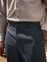 Темно-синий - Stripe Formal Joggers - Изображение 5 из 10