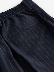Темно-синий - Stripe Formal Joggers - Изображение 9 из 10