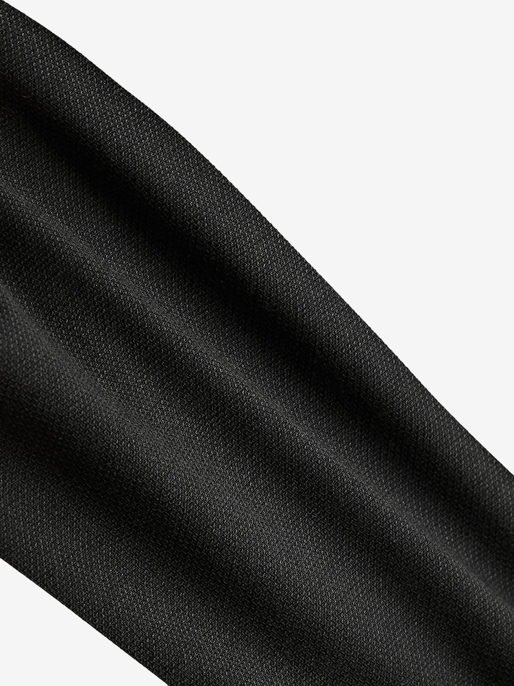 Black Slim Fit Muscle FIt Motionflex Stretch Suit Trousers - Image 7 of 7