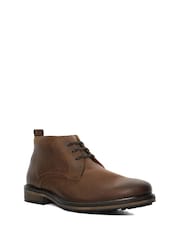 Dune London Brown Standard Fit Charleys Ankle Boots - Image 3 of 5