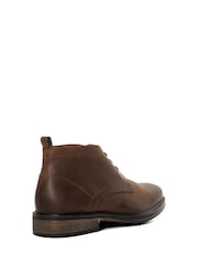Dune London Brown Standard Fit Charleys Ankle Boots - Image 4 of 5