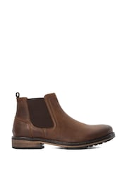 Dune London Brown Standard Fit Chorleys Chelsea Boots - Image 1 of 6