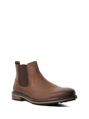 Dune London Brown Standard Fit Chorleys Chelsea Boots - Image 3 of 6