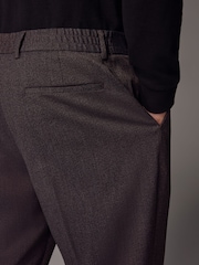 Burgundy Red Smart Twill Trousers - Image 4 of 6