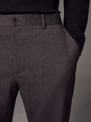 Burgundy Red Smart Twill Trousers - Image 5 of 6