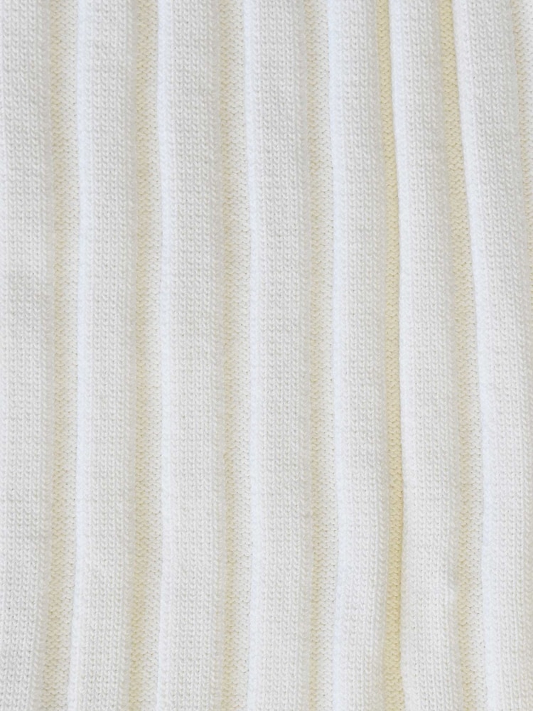 Ro&Zo White Wide Rib Knit Tank Top - Image 5 of 5