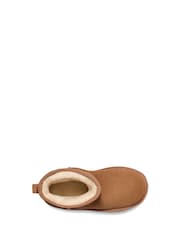 UGG Chestnut Brown Classic Ultra Mini Platform Boots - Image 6 of 6