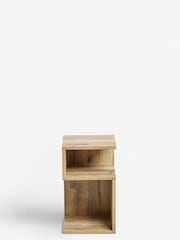 Light Bronx Oak Effect Side Table - Image 5 of 6
