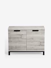 Grey Bronx Oak Effect Small Sideboard - Image 11 of 12