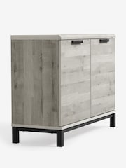 Grey Bronx Oak Effect Small Sideboard - Image 10 of 12