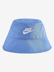 Nike Blue Little Kids Futura Apex 100% Cotton Bucket Hat - Image 1 of 3