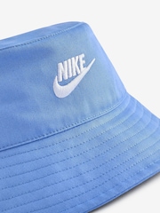Nike Blue Little Kids Futura Apex 100% Cotton Bucket Hat - Image 2 of 3