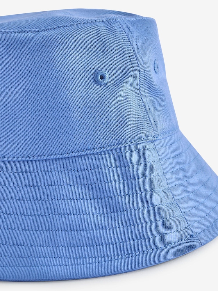 Nike Blue Little Kids Futura Apex 100% Cotton Bucket Hat - Image 3 of 3