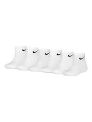 Nike White Socks 6 Pack - Image 1 of 3