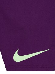 Nike Purple Little Kids Veneer Vest and Shorts Set - Image 4 of 7