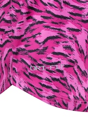 Розовый - Nike Little Kids Veneer Vest and Shorts Set - Image 12 of 14