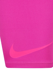 Розовый - Nike Little Kids Veneer Vest and Shorts Set - Image 13 of 14