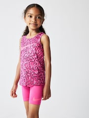 Розовый - Nike Little Kids Veneer Vest and Shorts Set - Image 2 of 14